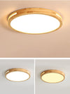 Round Wooden Ceiling Lamp