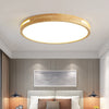 Round Wooden Ceiling Lamp