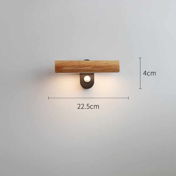 Lampe murale rotative de chevet de chambre nordique