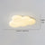 Creative cloud ceiling lamp