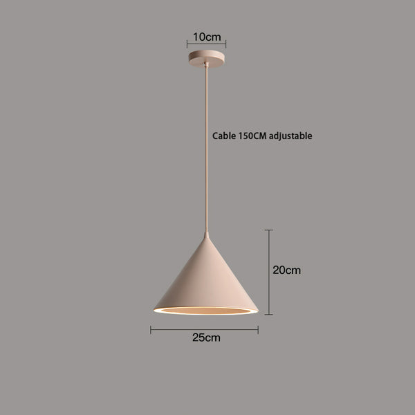 Lustre conique personnalisé