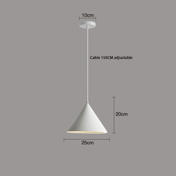 Lustre conique personnalisé