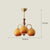 Cream style vintage persimmon chandelier