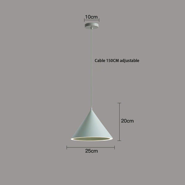 Lustre conique personnalisé