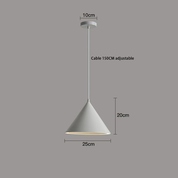 Lustre conique personnalisé