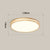 Solid wood LED ceiling light