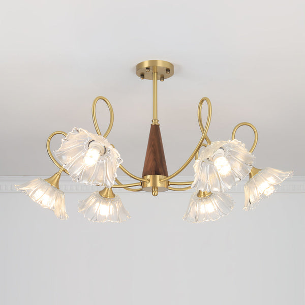 French retro living room chandelier