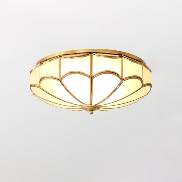 Vintage Petal Bedroom Ceiling Lamp