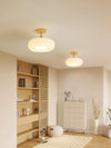 Simple spherical entrance corridor ceiling lamp