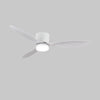 Simple style bedroom living room ceiling fan light