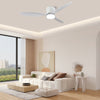 Simple style bedroom living room ceiling fan light