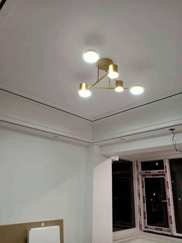 Sputnik Deckenleuchte, Vorrichtung 6 Lichter Moderne Deckenleuchte