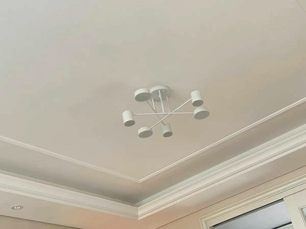 Sputnik Deckenleuchte, Vorrichtung 6 Lichter Moderne Deckenleuchte