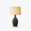 Study Red Plum Ceramic Art Table Lamp
