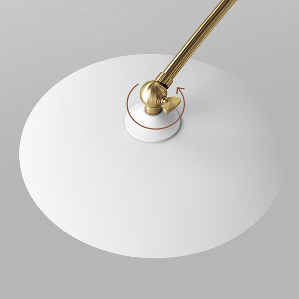 Lustre soucoupe volante de style crème