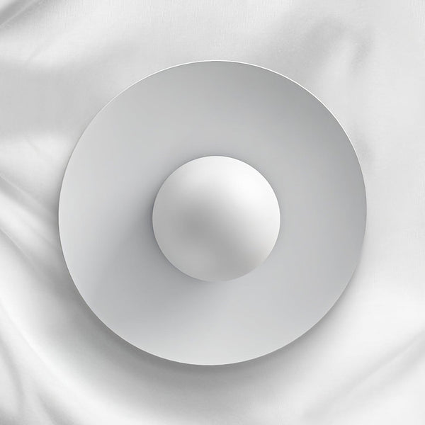 Lustre soucoupe volante de style crème