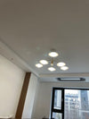 Lustre soucoupe volante de style crème