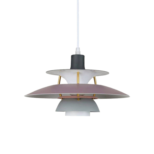 Suspension Bauhaus RH5 en forme de parapluie, multicolore