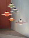 Suspension Bauhaus RH5 en forme de parapluie, multicolore