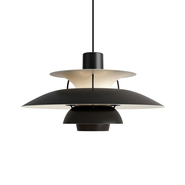 Suspension Bauhaus RH5 en forme de parapluie, multicolore