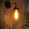 Vintage Glass Wall Light