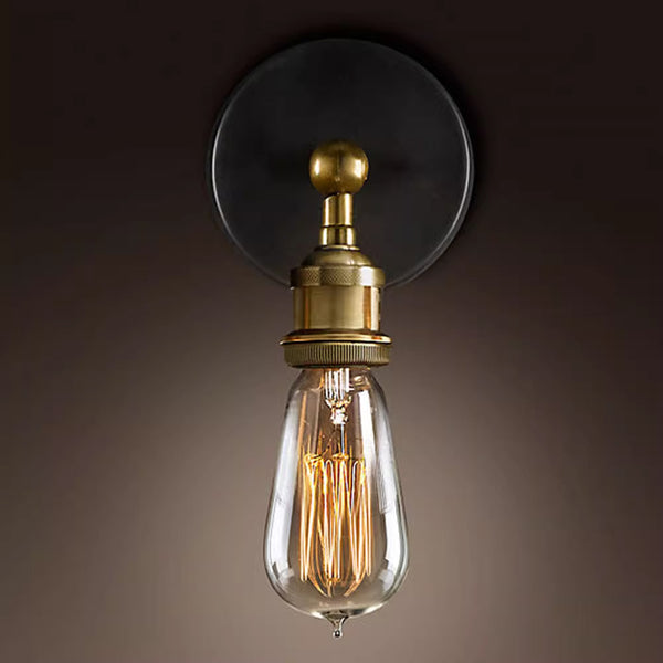 Vintage Glass Wall Light