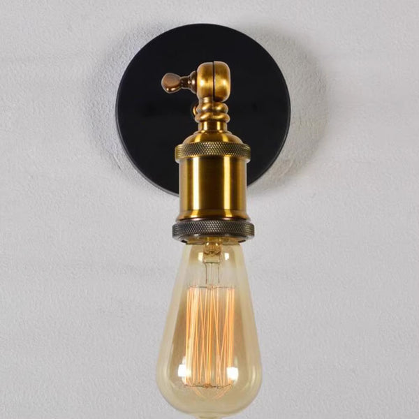 Vintage Glass Wall Light