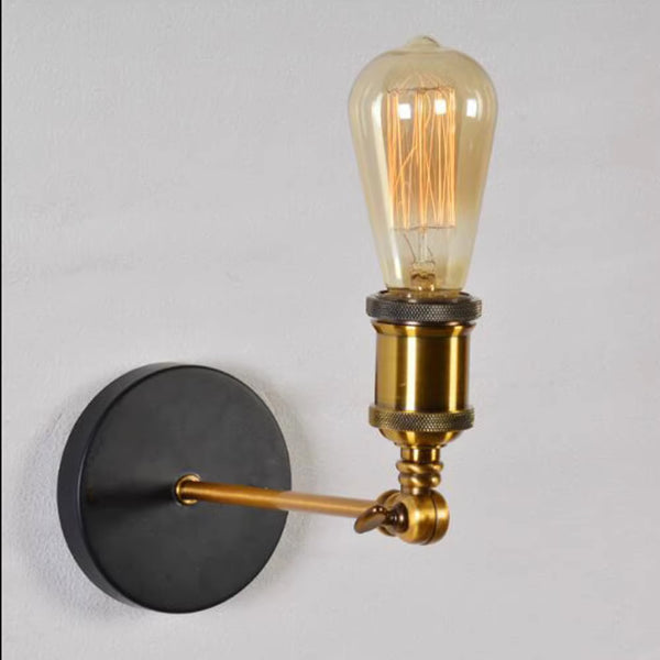 Vintage Glass Wall Light