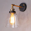 Vintage Glass Wall Light