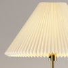 Lampadaire plissé vintage
