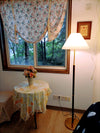 Lampadaire plissé vintage