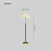 Lampadaire plissé vintage