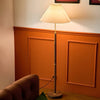 Lampadaire plissé vintage