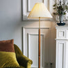 Lampadaire plissé vintage