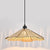 Vintage Wooden Pendant Light, Dining Room