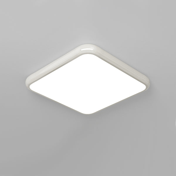 Schlichte LED-Deckenleuchte fürs Schlafzimmer