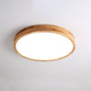 Wooden Geometric Ceiling Light,Round/Square