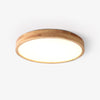Wooden Geometric Ceiling Light,Round/Square