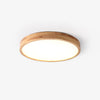 Wooden Geometric Ceiling Light,Round/Square