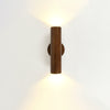 Hölzerne Zwei-Wege-Licht-Wandlampe, drehbar