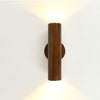 Hölzerne Zwei-Wege-Licht-Wandlampe, drehbar