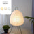 Japanese style rice paper table lamp