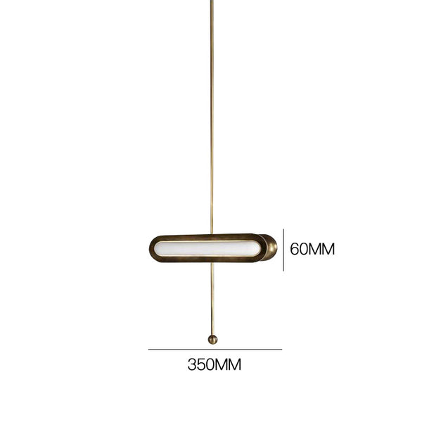 Petit lustre LED simple et créatif