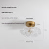 French retro petal corridor balcony ceiling lamp