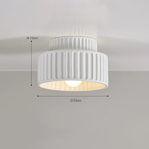 Japanese style corridor aisle balcony ceiling lamp