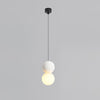 Wabi-sabi style terrazzo bedroom bedside small Pendant light