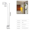 Creative double-headed water ripple atmosphere floor lamp