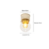 Medieval vintage aisle balcony ceiling lamp