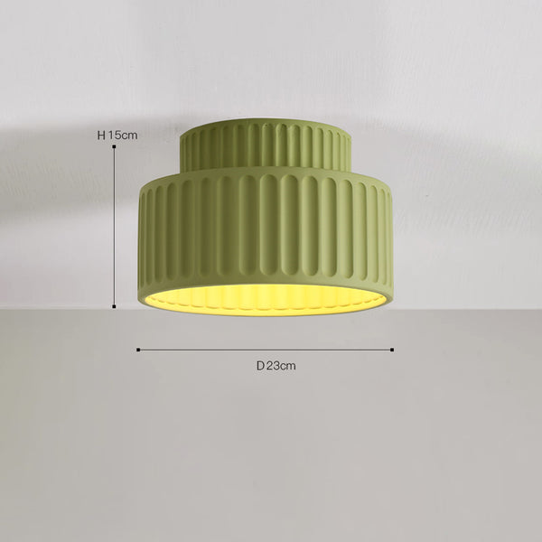 Japanese style corridor aisle balcony ceiling lamp