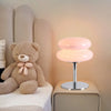 Medieval vintage glass table lamp